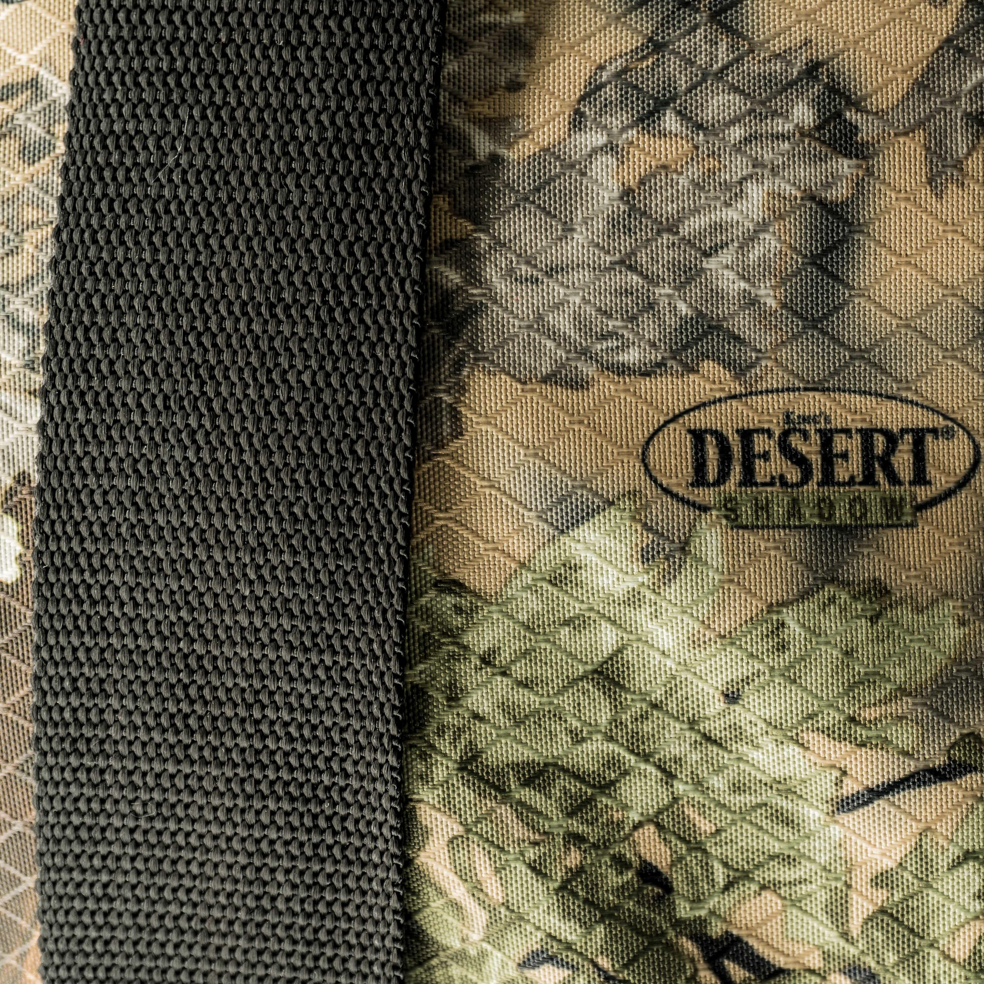 CAMO HQ - Flecktarn Desert Black Chip CAMO Duffle bag